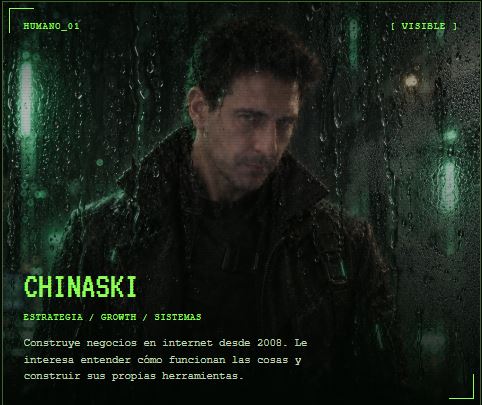 Retrato de CHINASKI